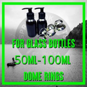 Glass Bottle Dome Rings